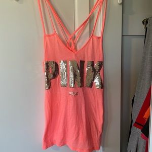 ❌❌SOLD!! VS Pink Tank Top ❌❌SOLD!!